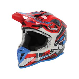 Κράνος acerbis linear 25316.344 κόκκινο/μπλε